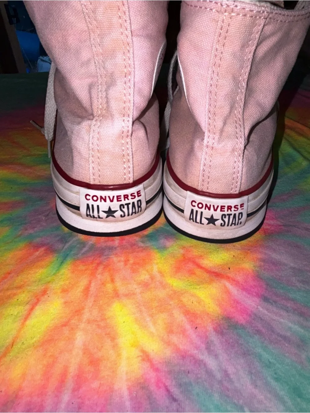 Converse Kids Pink High-Top Canvas Sneakers